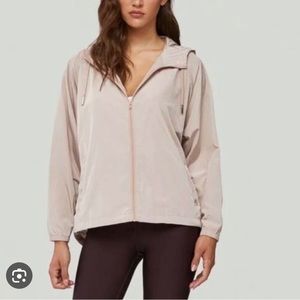 Soia & Kyo NWT lightweight windbreaker jacket mauve pink 1X plus